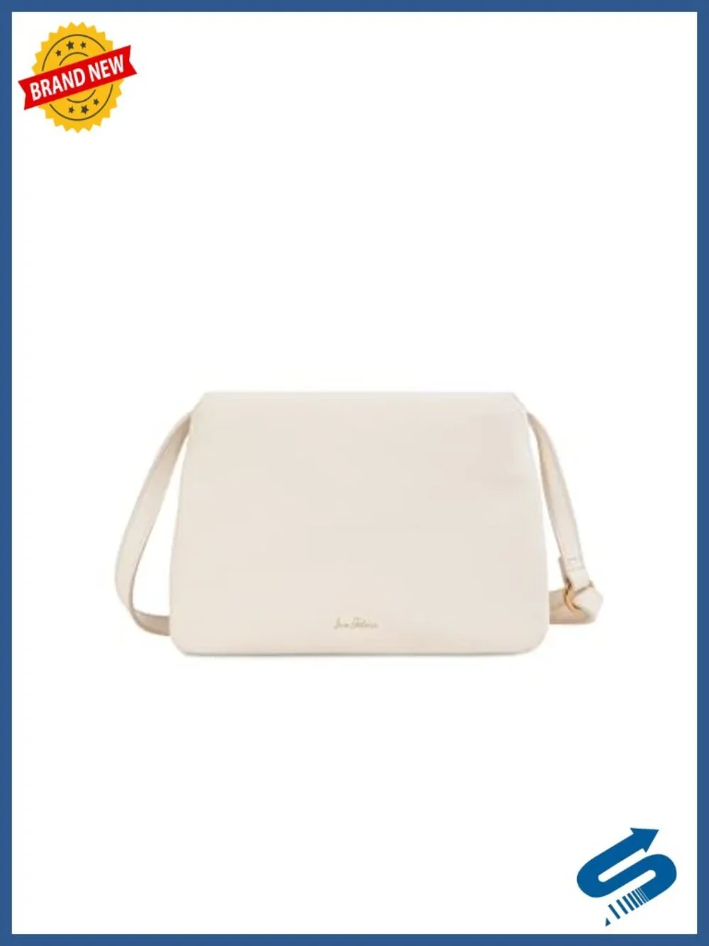 Convertible Fold-Over Crossbody Leather Handbag